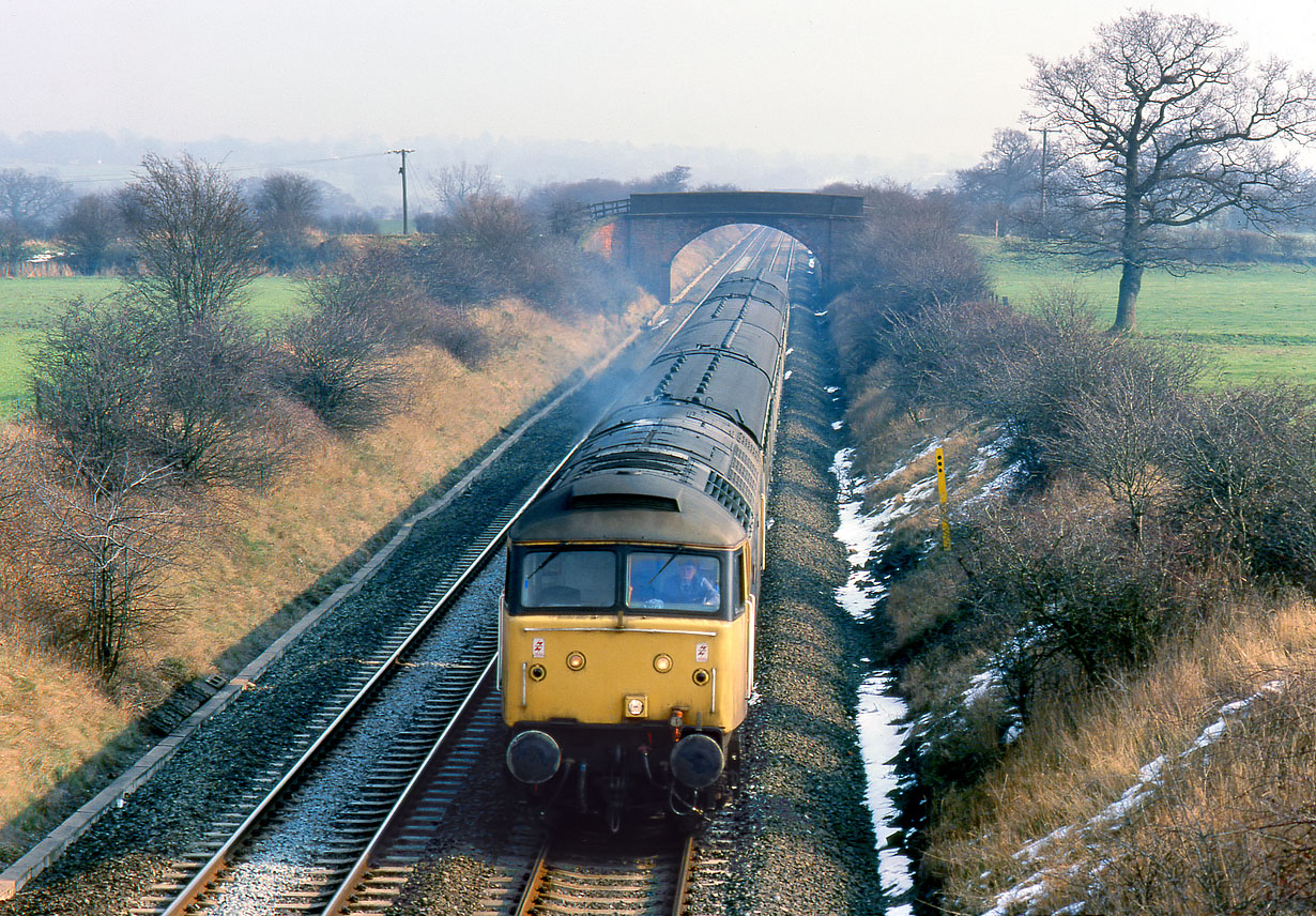 47535 Beeston Castle 12 March 1987