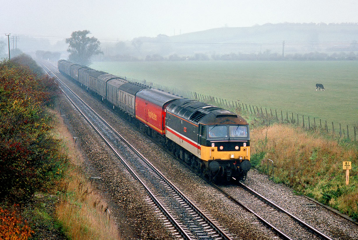 47549 Wootton Bassett (Chaddington Lane) 27 October 1989