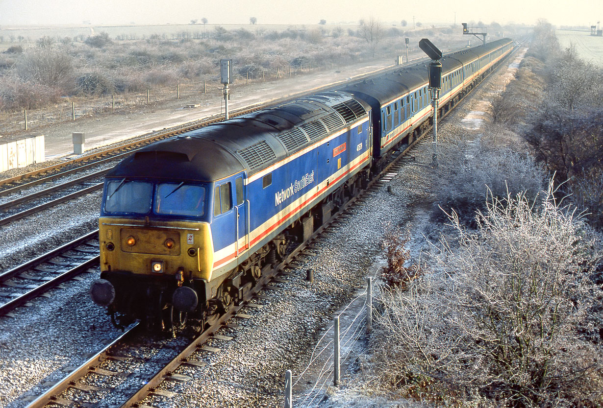 47579 South Moreton (Didcot East) 11 December 1991