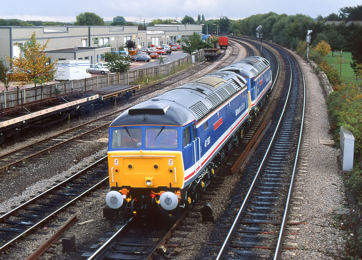 47587 & 47547 Oxford 3 October 1990