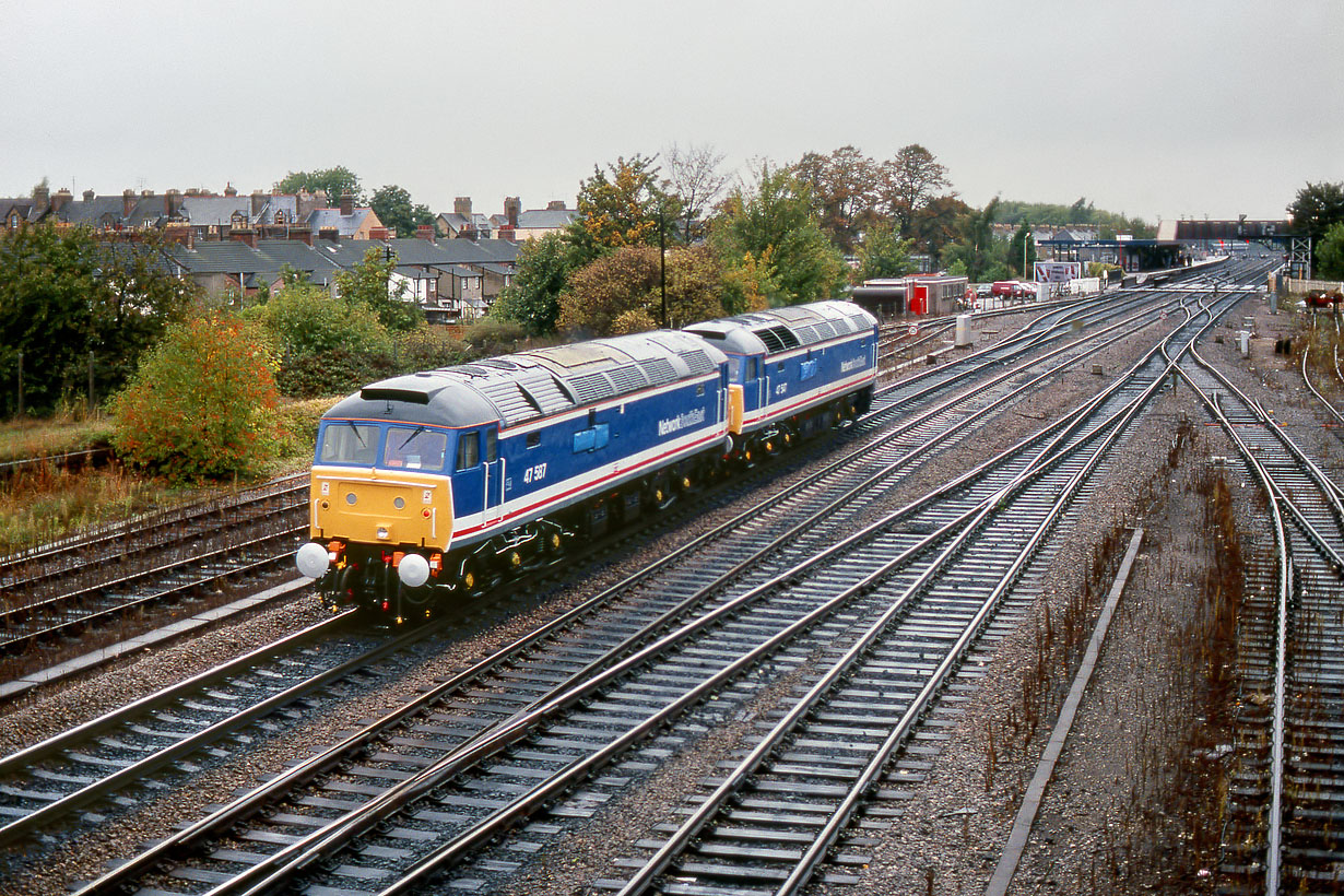 47587 & 47547 Oxford 3 October 1990