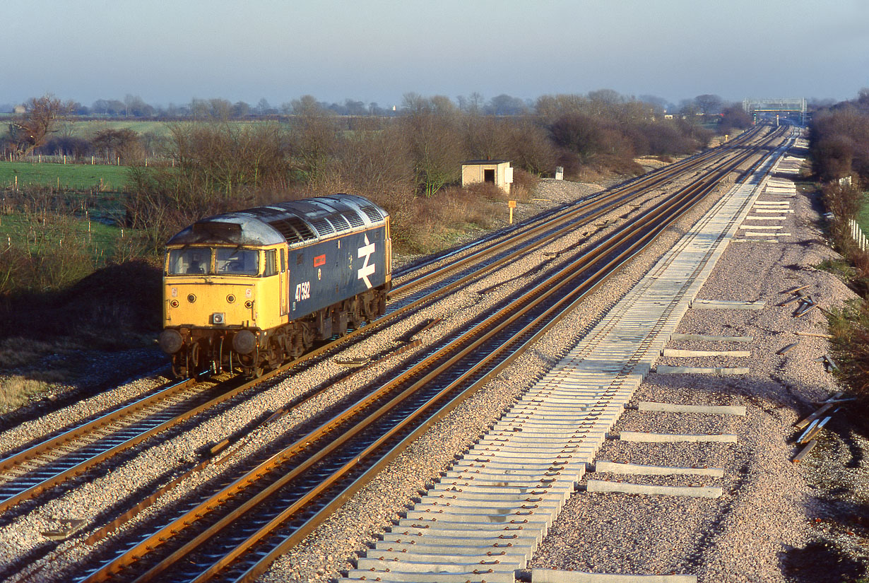 47592 Denchworth (Circourt Bridge) 21 December 1992