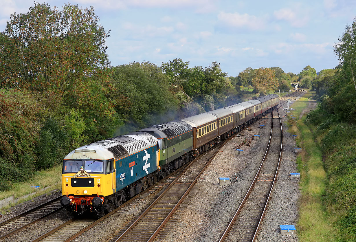 47593 & D1935 Standish Junction 25 September 2020