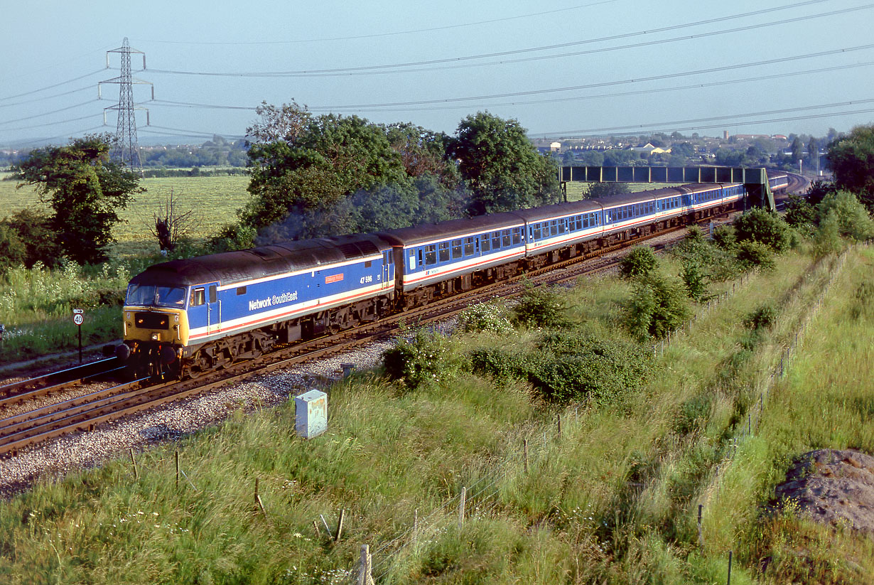 47596 Didcot North Junction 4 July 1991