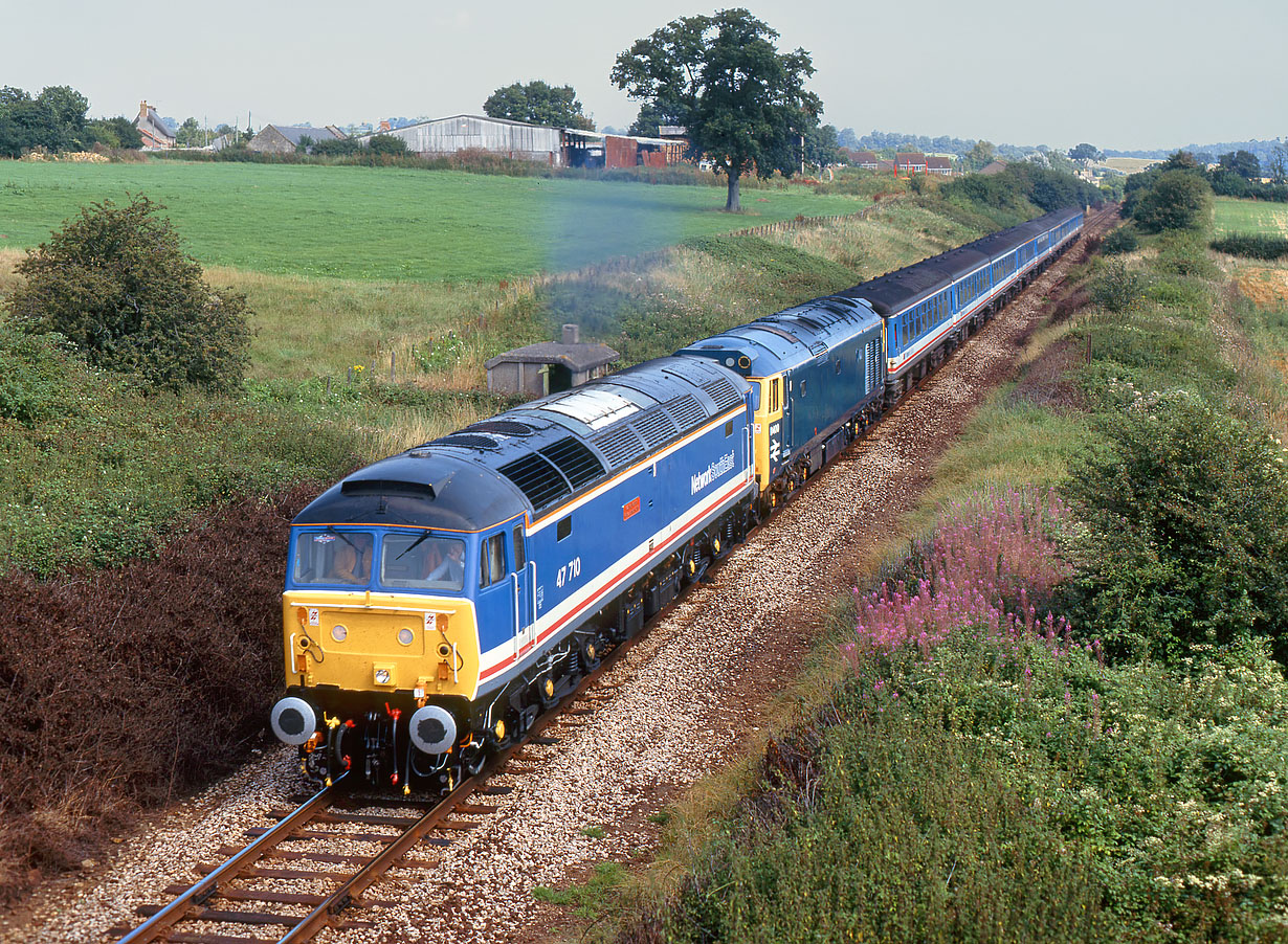 47710 & D400 Stoford 21 August 1991