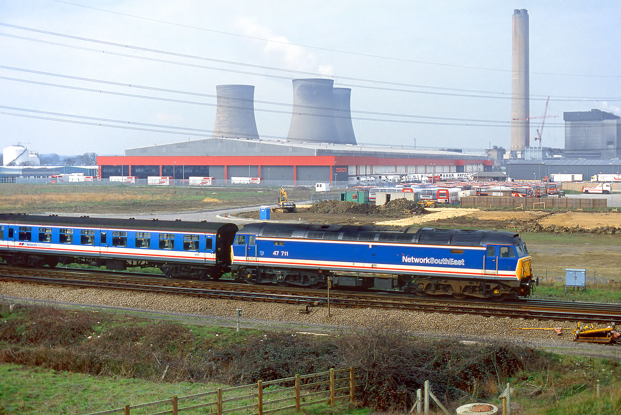 47711 Didcot North Junction 24 March 1991