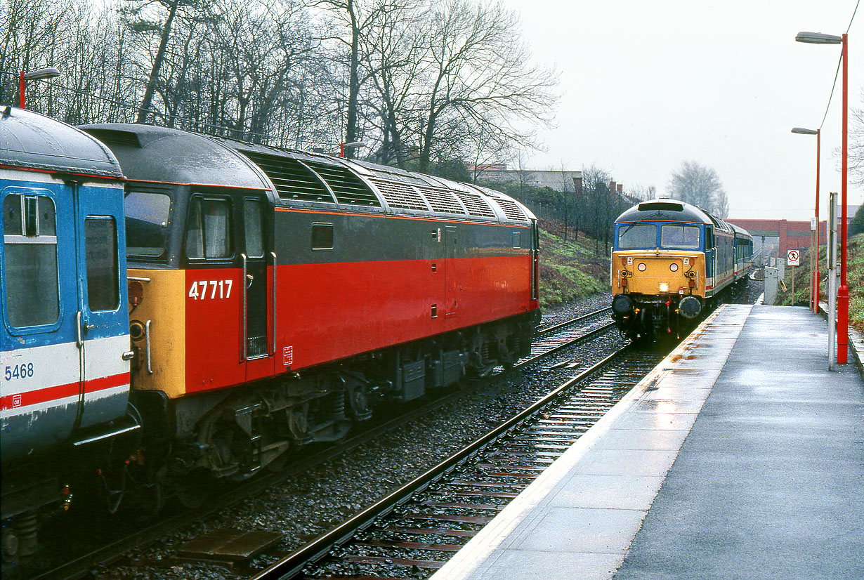 47717 & 47709 Gillingham 1 March 1992