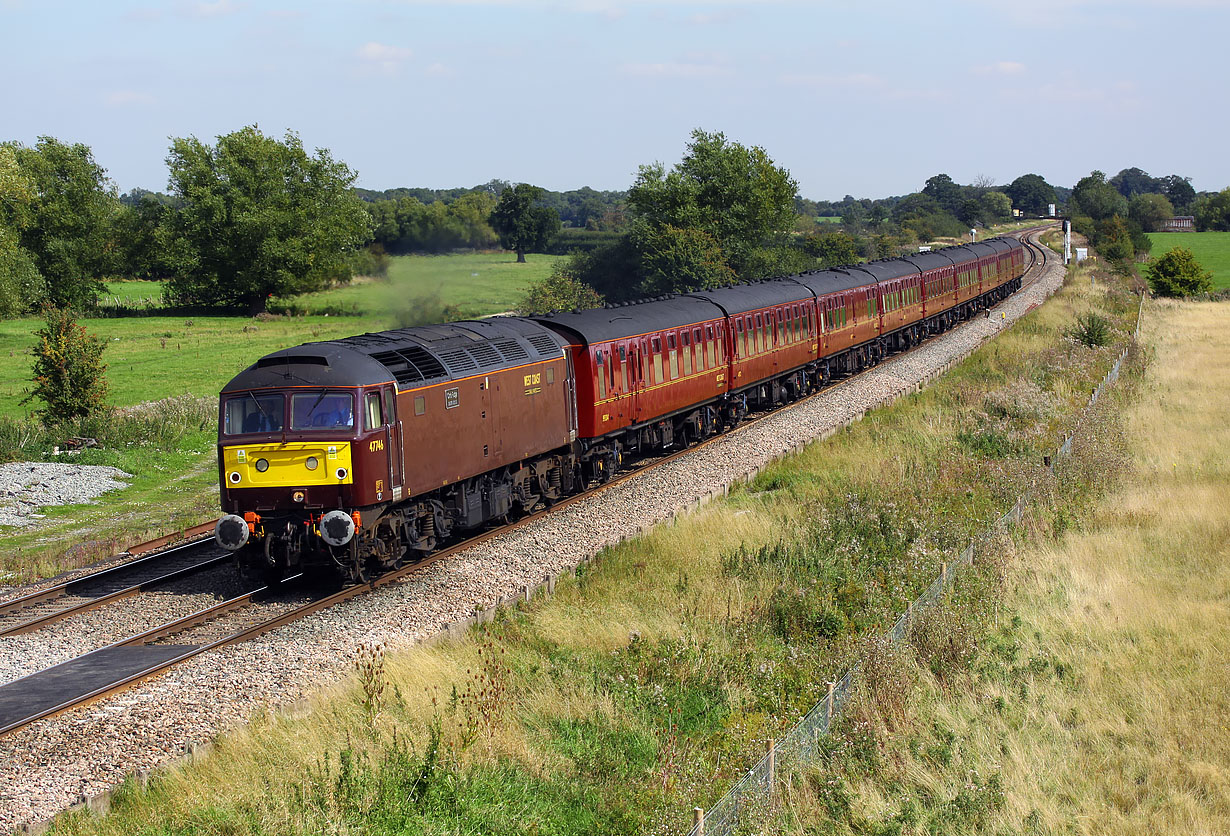 47746 Shrivenham (Ashbury Crossing) 11 September 2015