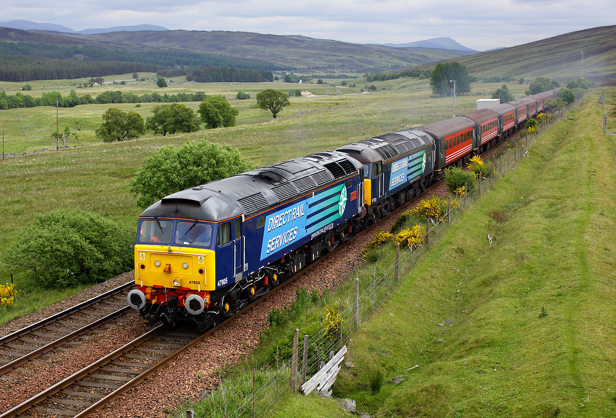 47805 & 47501 Dalnacardoch 26 June 2013