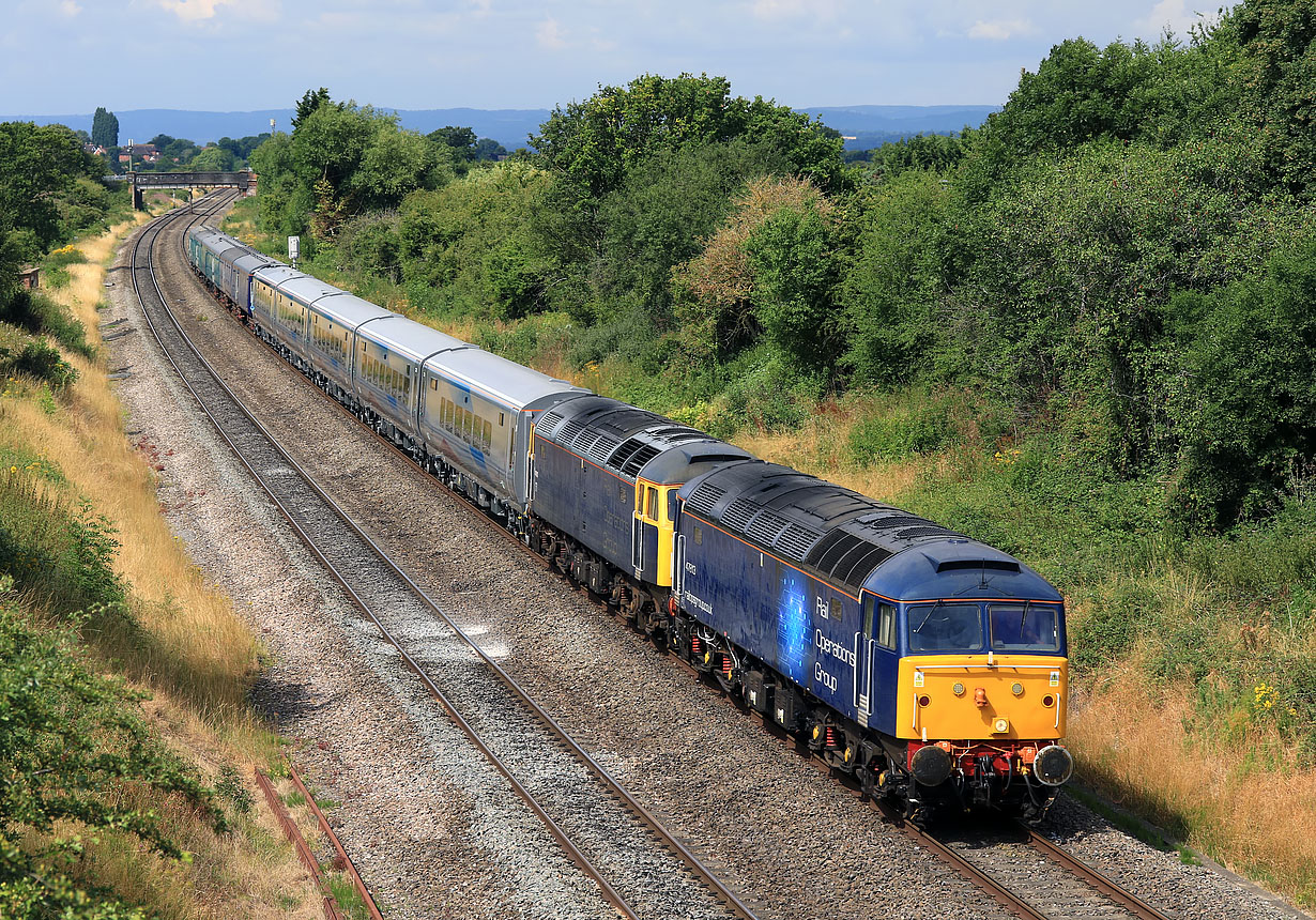 47813 & 47812 Up Hatherley 17 July 2018