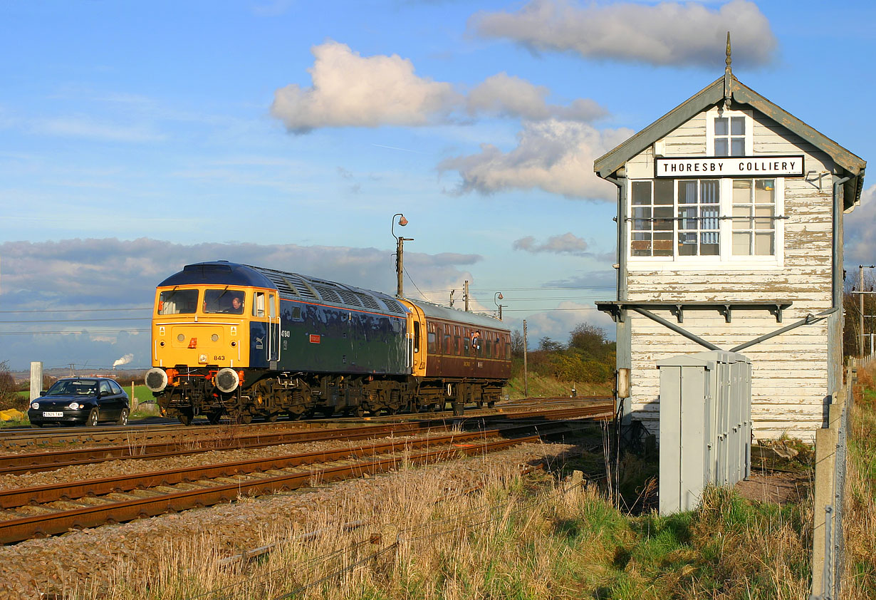 47843 Thoresby Colliery Junction 21 February 2007