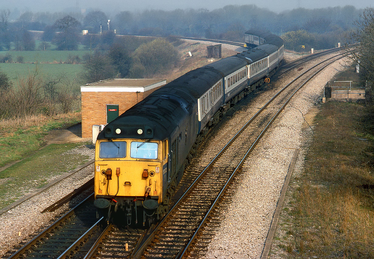 50002 Wolvercote Junction 27 March 1982