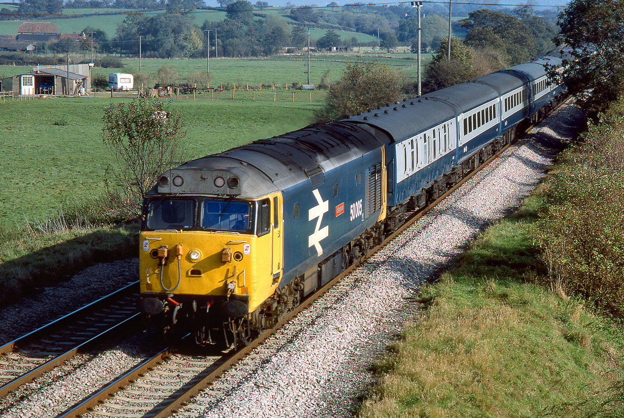 50005 Coaley Junction 29 October 1983