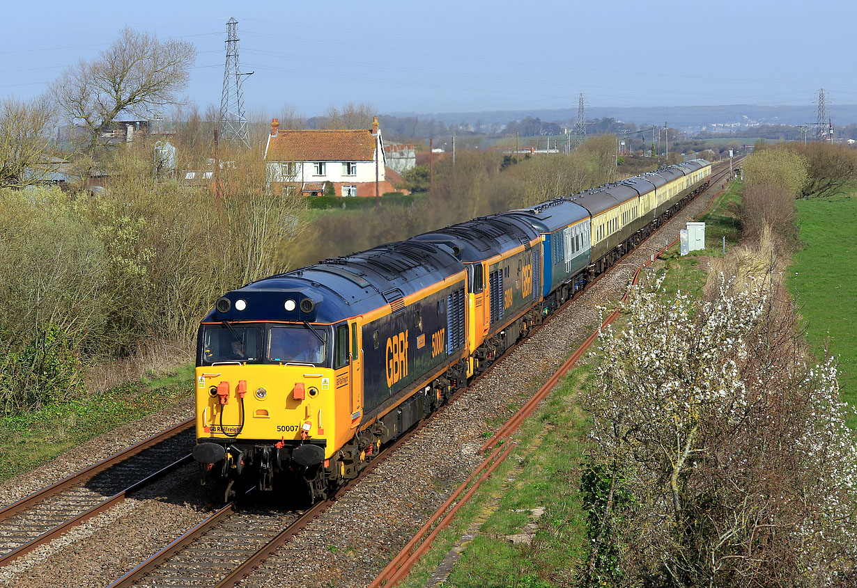 50007 & 50049 Lympsham 26 March 2022