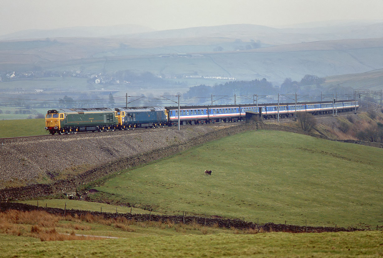 50007 & D400 Greenholme 11 April 1992