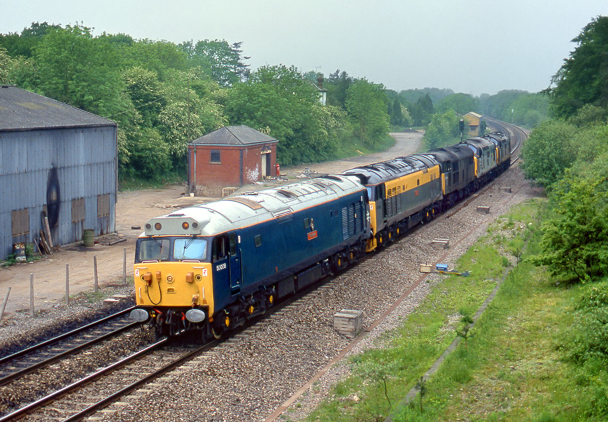 50008, 50015, 31511, 37904, & 37889 Coalpit Heath 25 May 1991