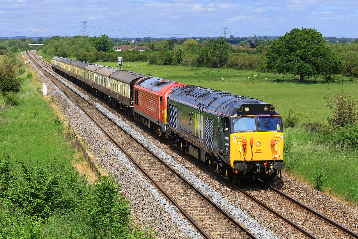 50008 & 67028 Heywood 9 June 2021