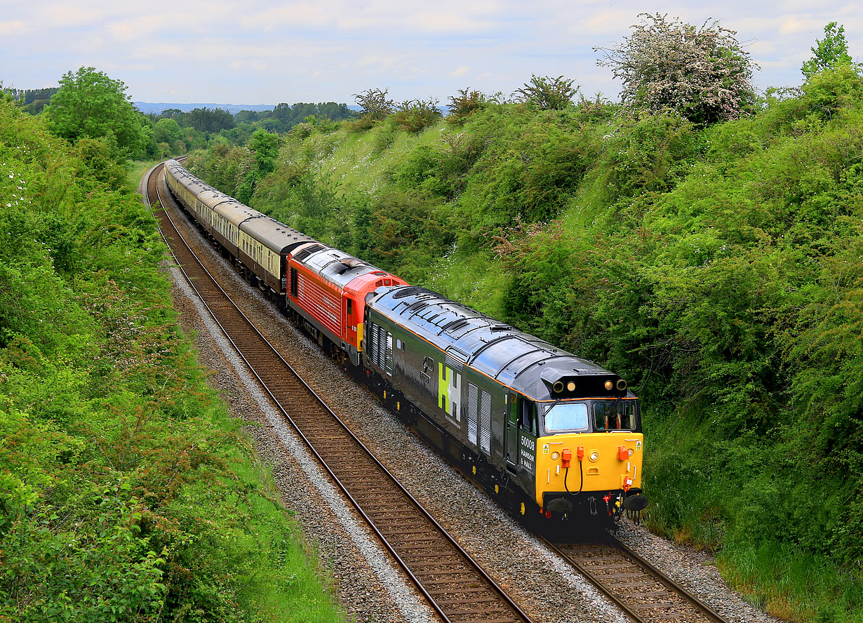 50008 & 67028 Upton Scudamore 9 June 2021