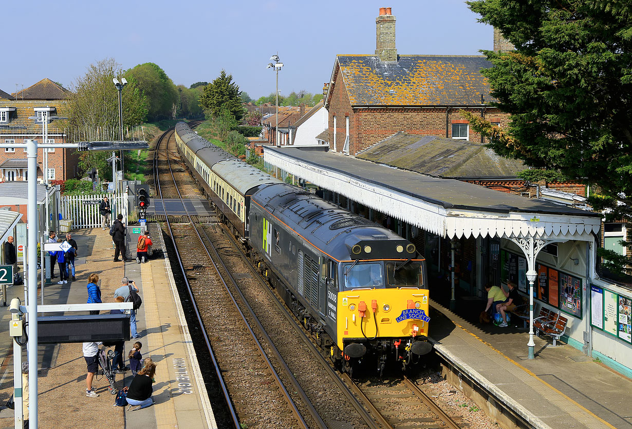 50008 Angmering 23 April 2022