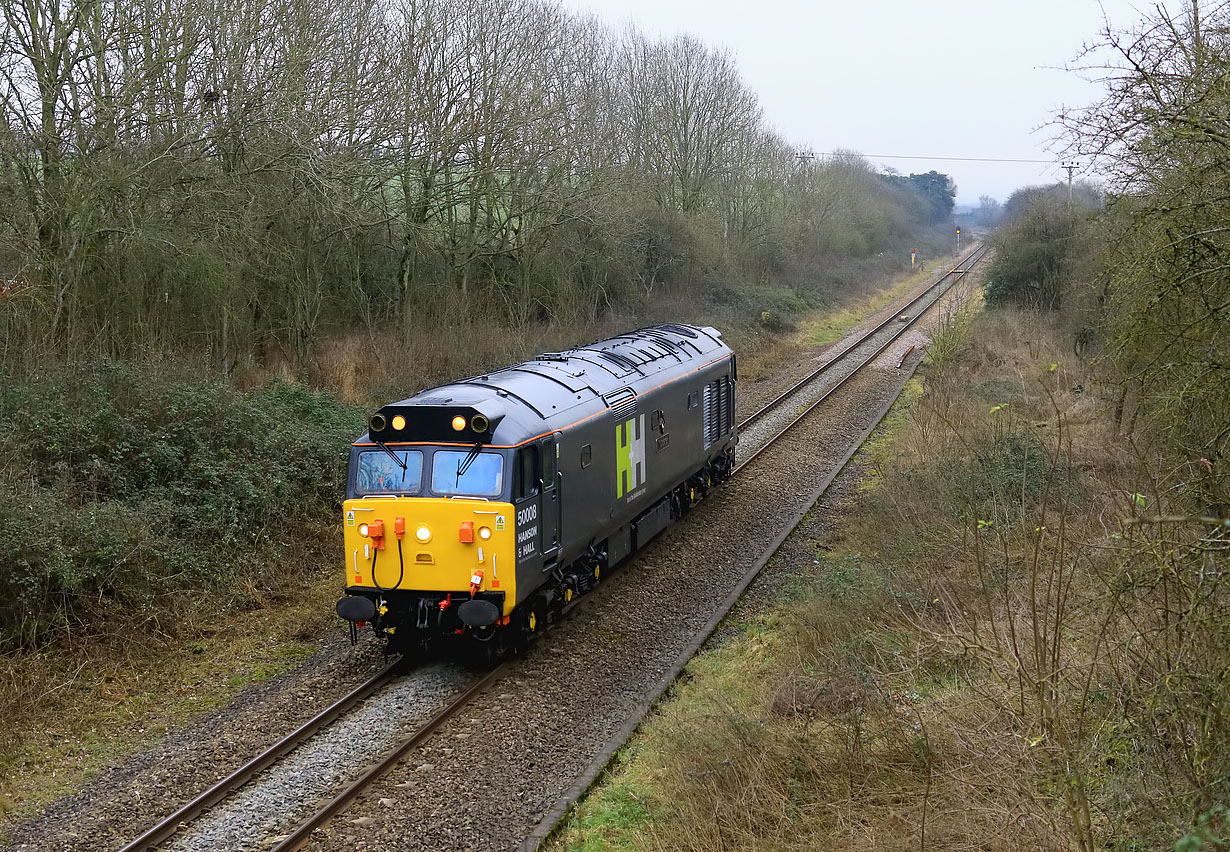 50008 Cassington 24 January 2022