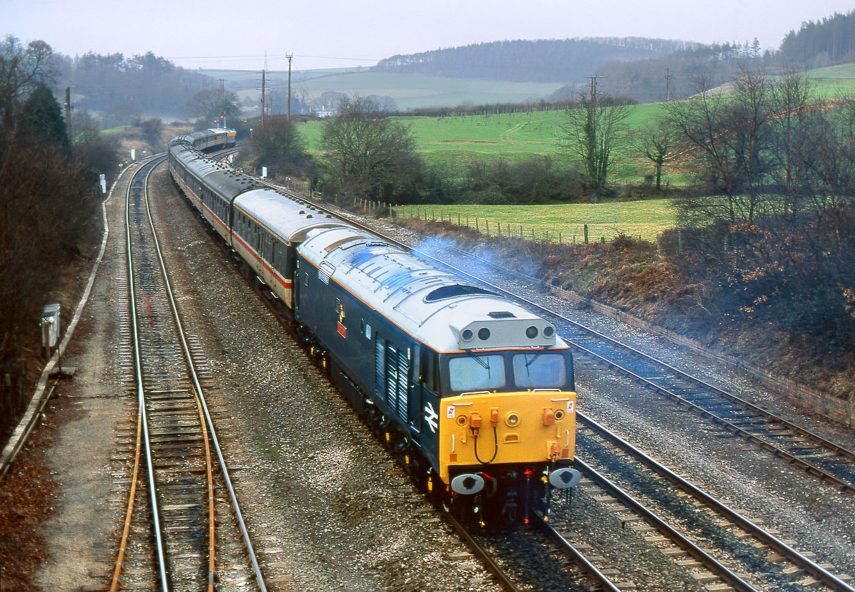 50008 Lostwithiel 26 January 1991