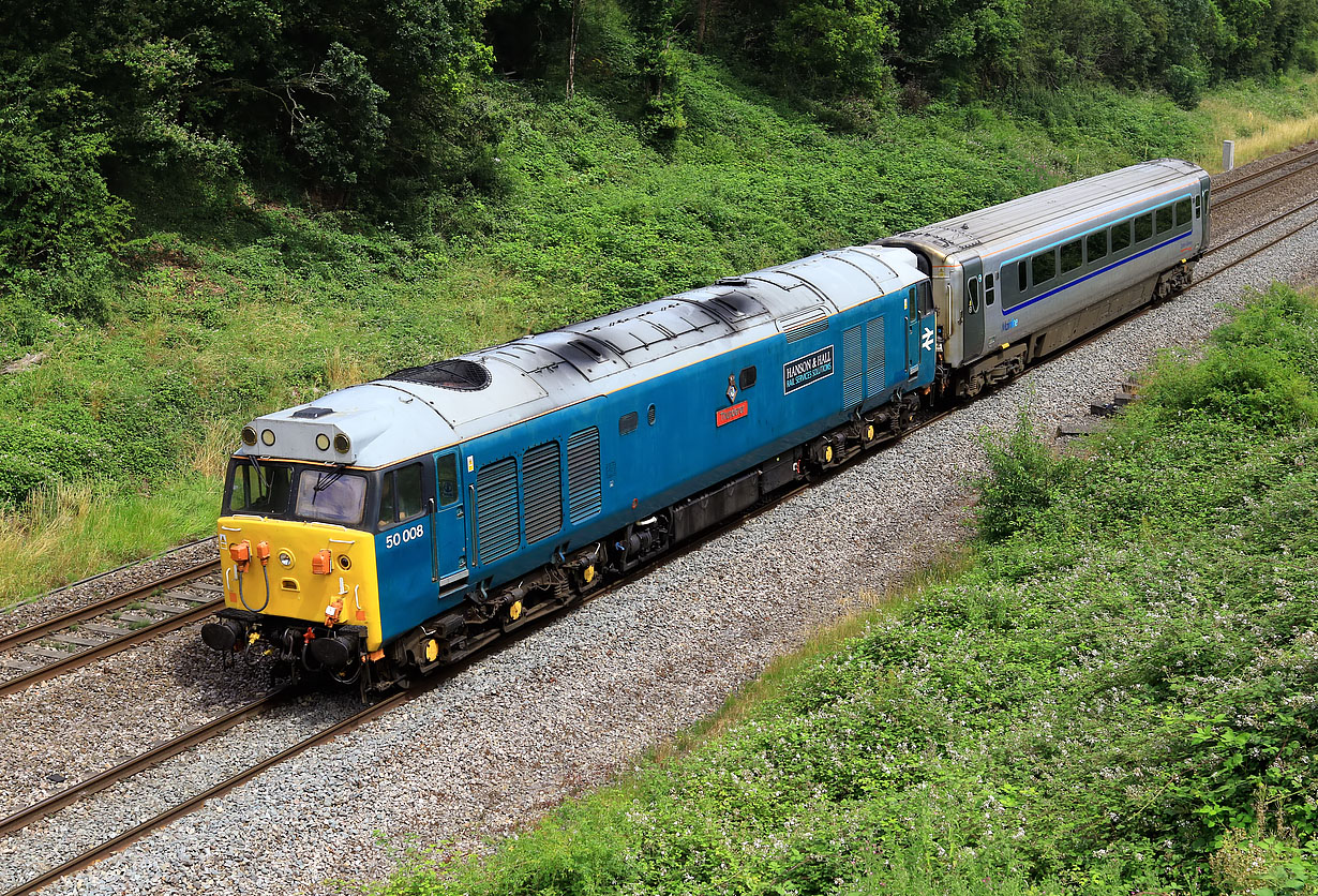 50008 Up Hatherley 13 July 2019