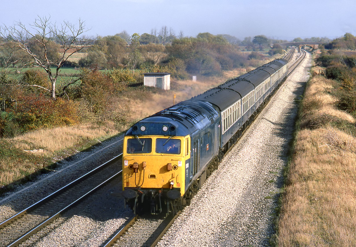 50011 Denchworth (Circourt Bridge) 27 October 1982