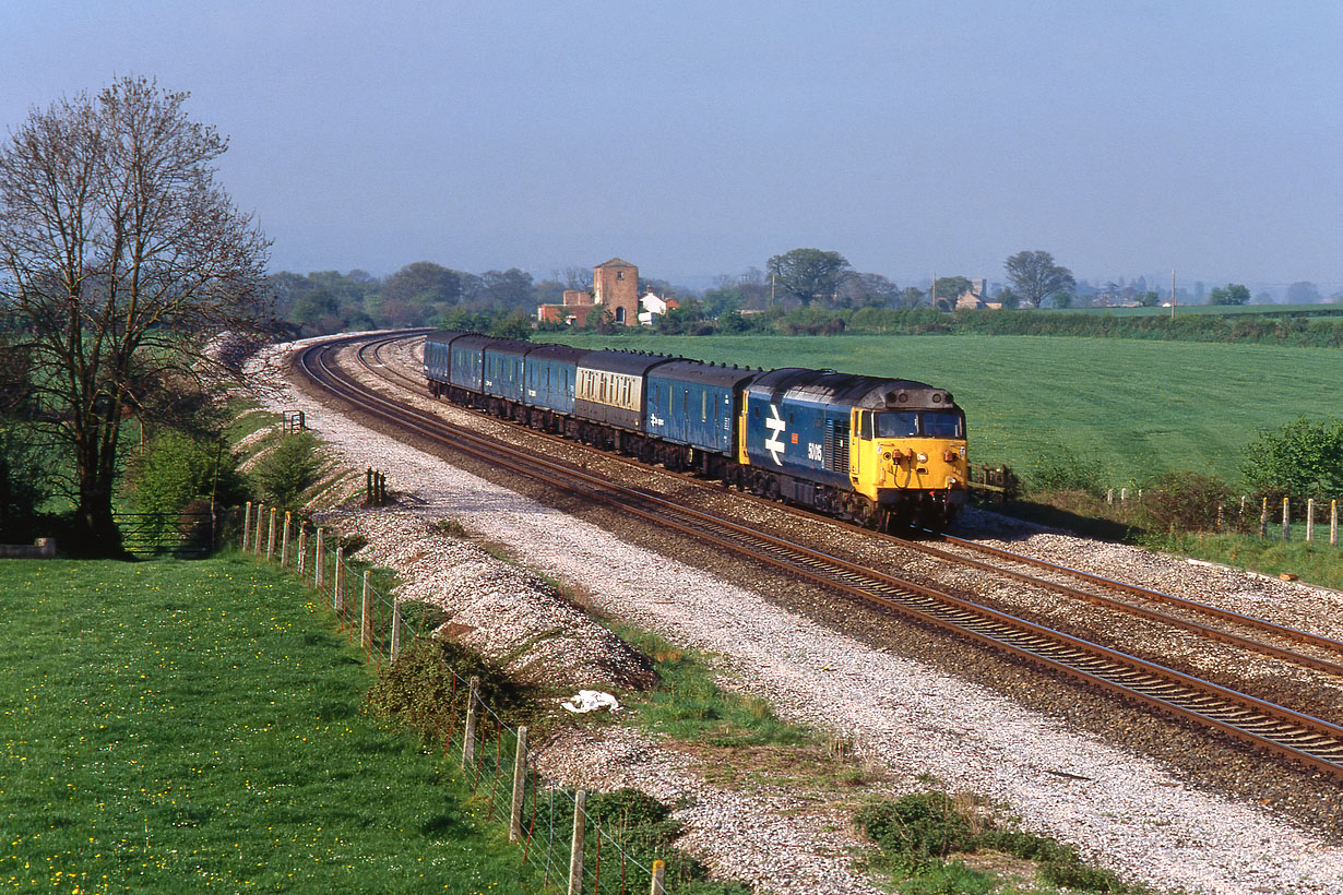 50015 Cogload Junction 22 April 1988