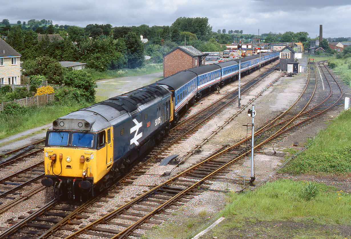 50015 Moreton-in-Marsh 7 June 1987