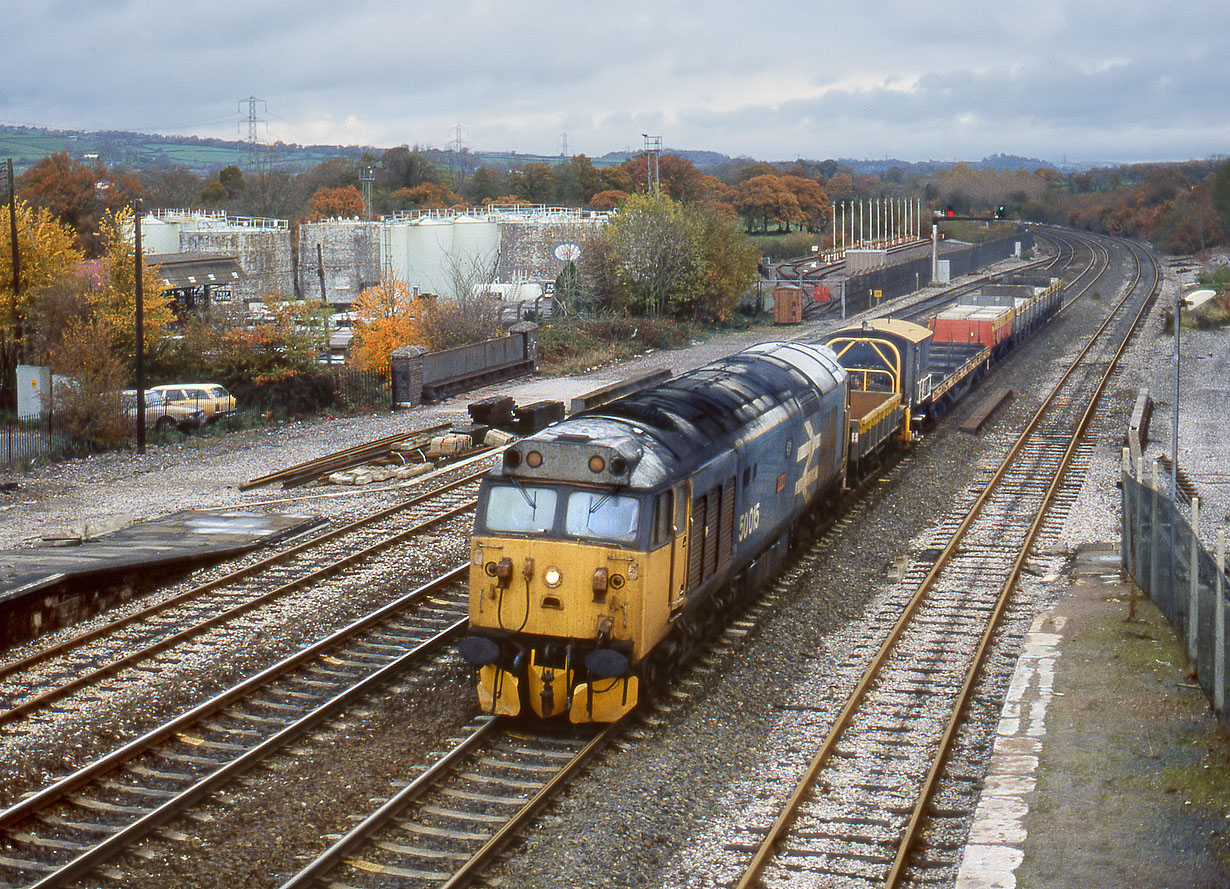 50015 Tiverton Junction 14 Novemner 1990