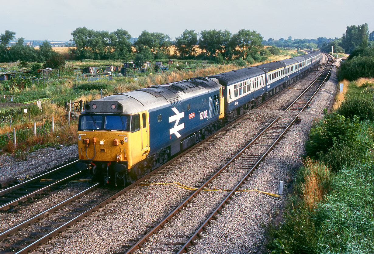 50018 Oxford North Junction 28 July 1983