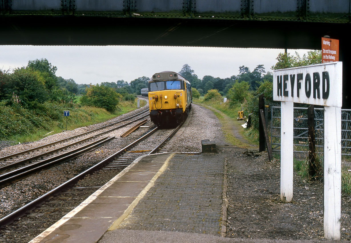 50020 Heyford 14 September 1985