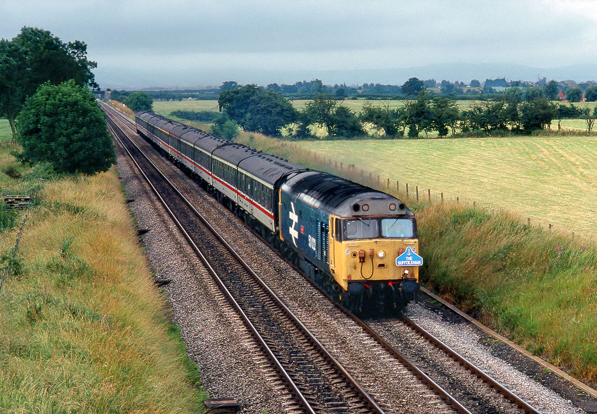 50022 Claydon (Gloucestershire) 3 July 1988