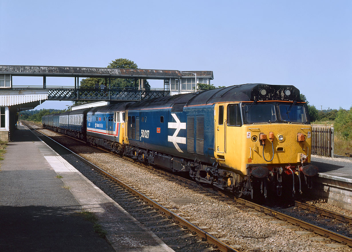 50027 & 50017 Kemble 16 August 1987