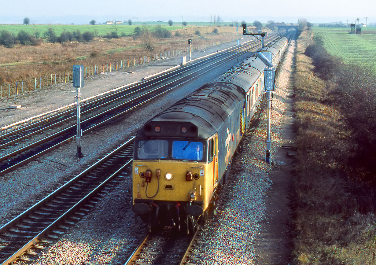 50029 South Moreton (Didcot East) 1 December 1983