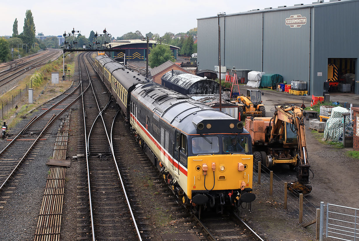 50031 Kidderminster 5 October 2018