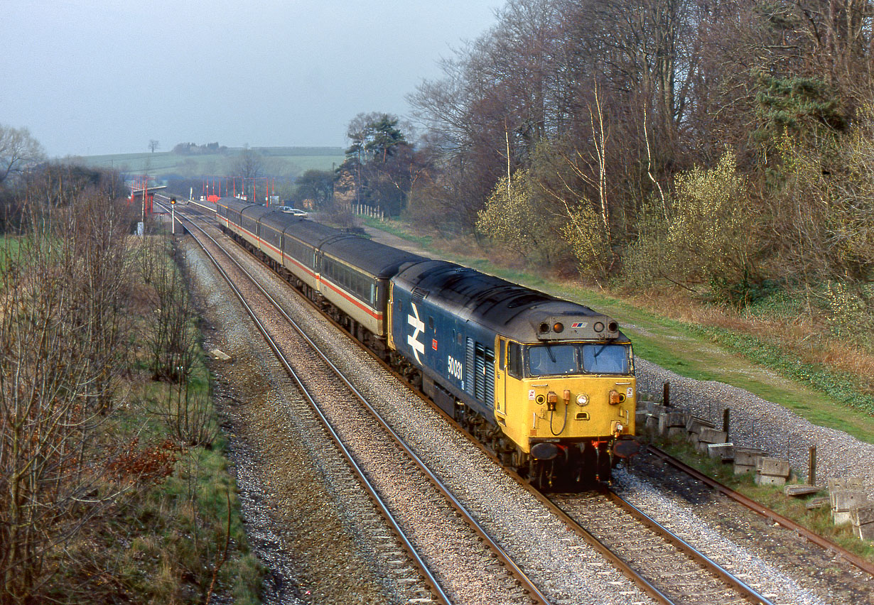 50031 Kings Sutton 17 March 1990