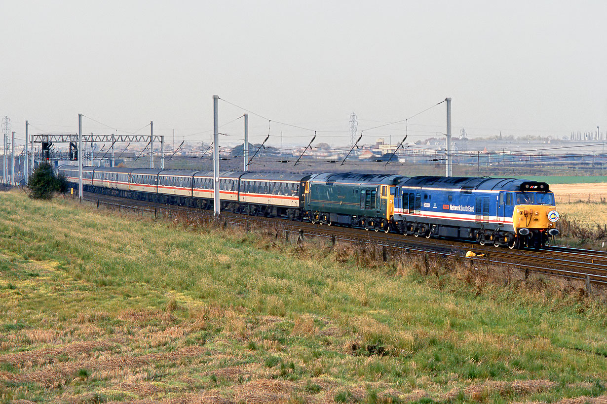 50033 & 50007 Winwick 30 October 1993