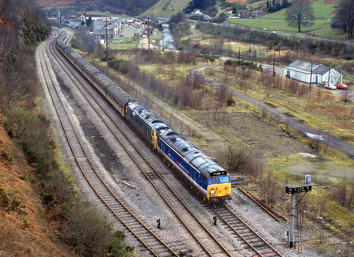 50033 & D400 Aberbeeg 4 April 1992