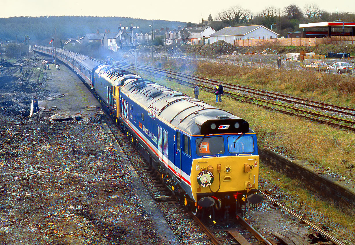 50033 & D400 Tondu 4 April 1992