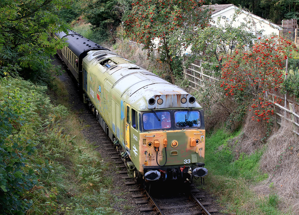 50033 Foley Park 4 October 2018