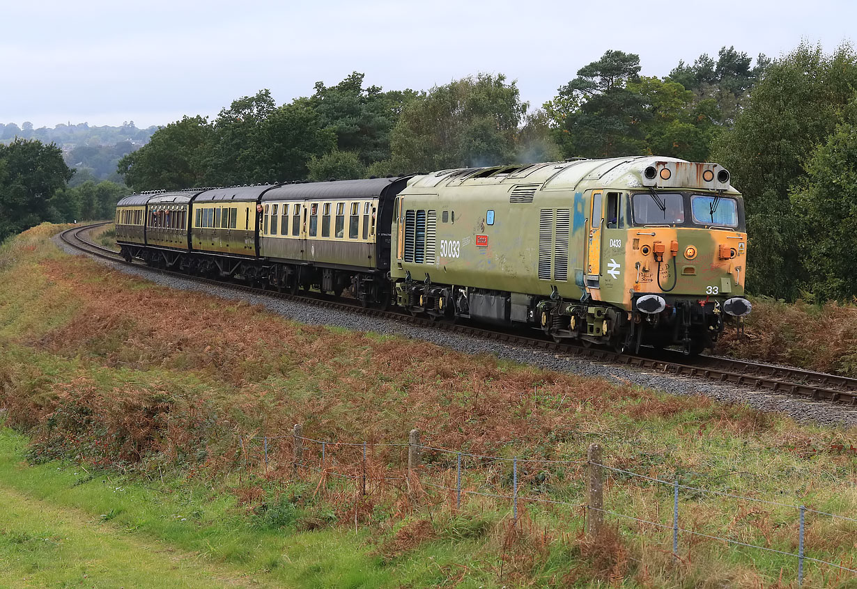 50033 Foley Park Tunnel 4 October 2018