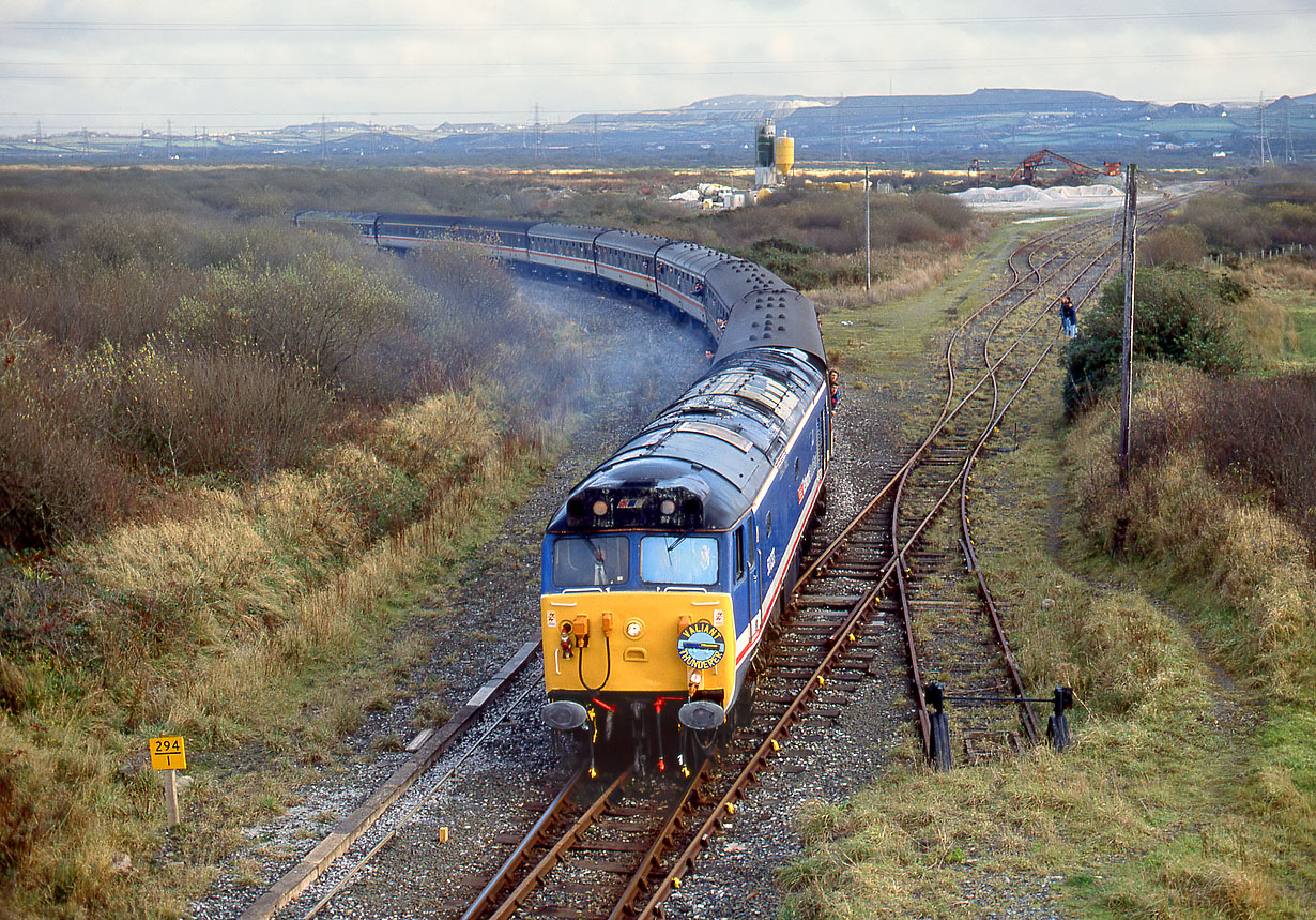 50033 St Dennis Junction 23 November 1991