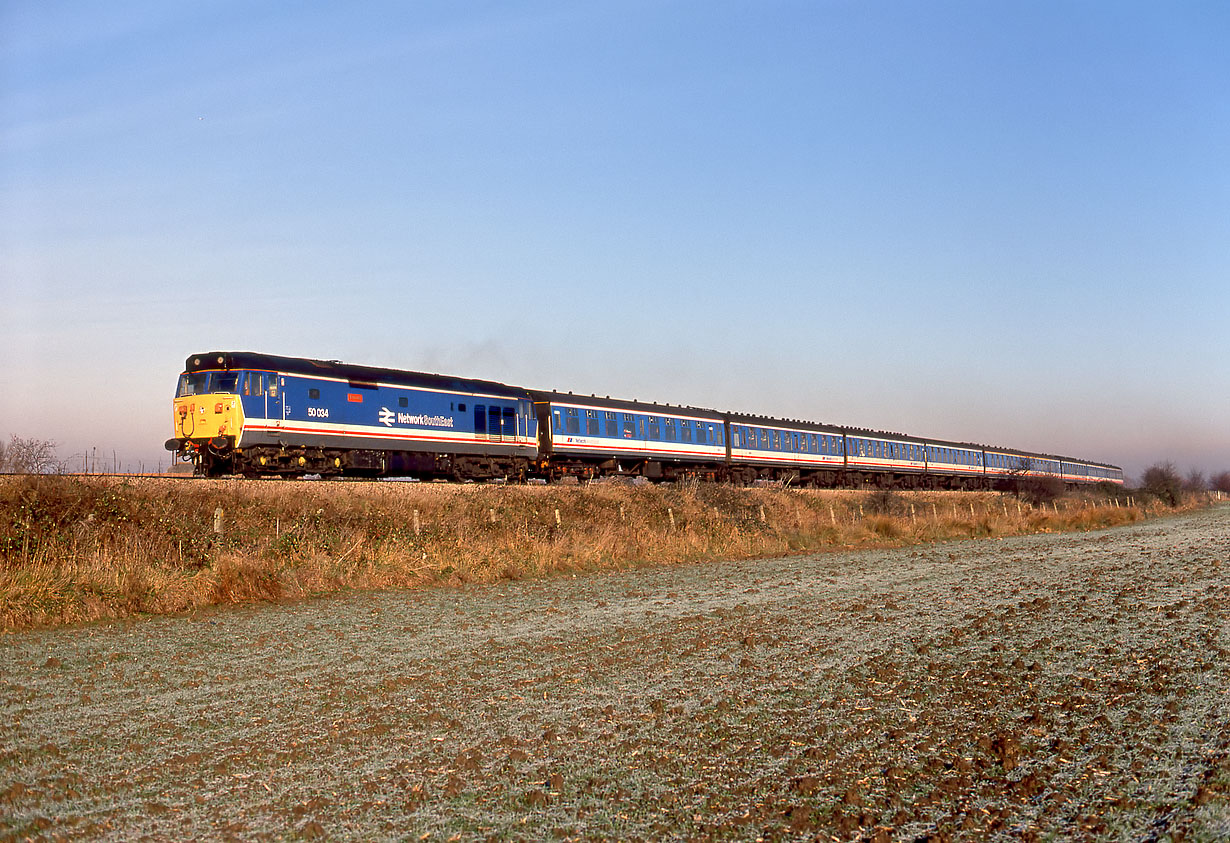 50034 Didcot North Junction 26 November 1989