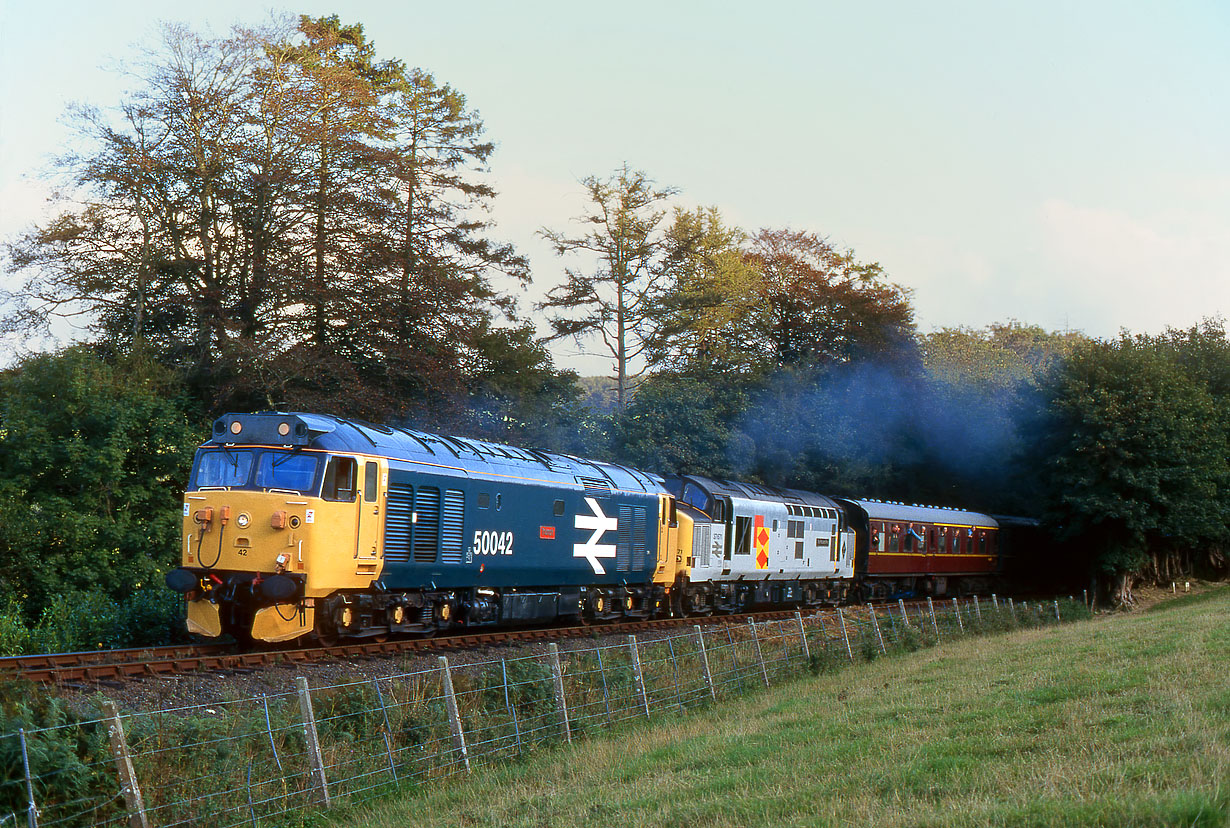 50042 & 37671 Dreason (Charlie's Gate) 23 September 1995