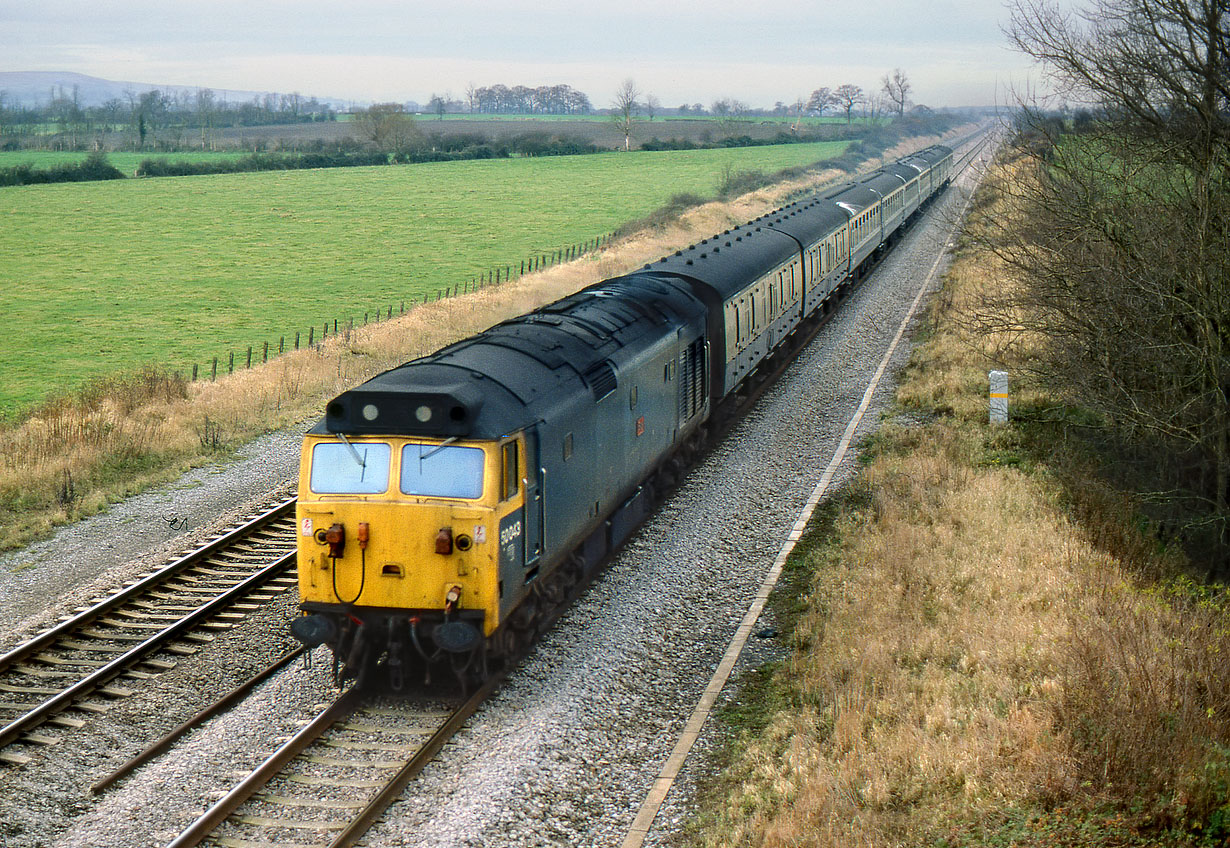 50043 Denchworth (Circourt Bridge) 5 December 1981