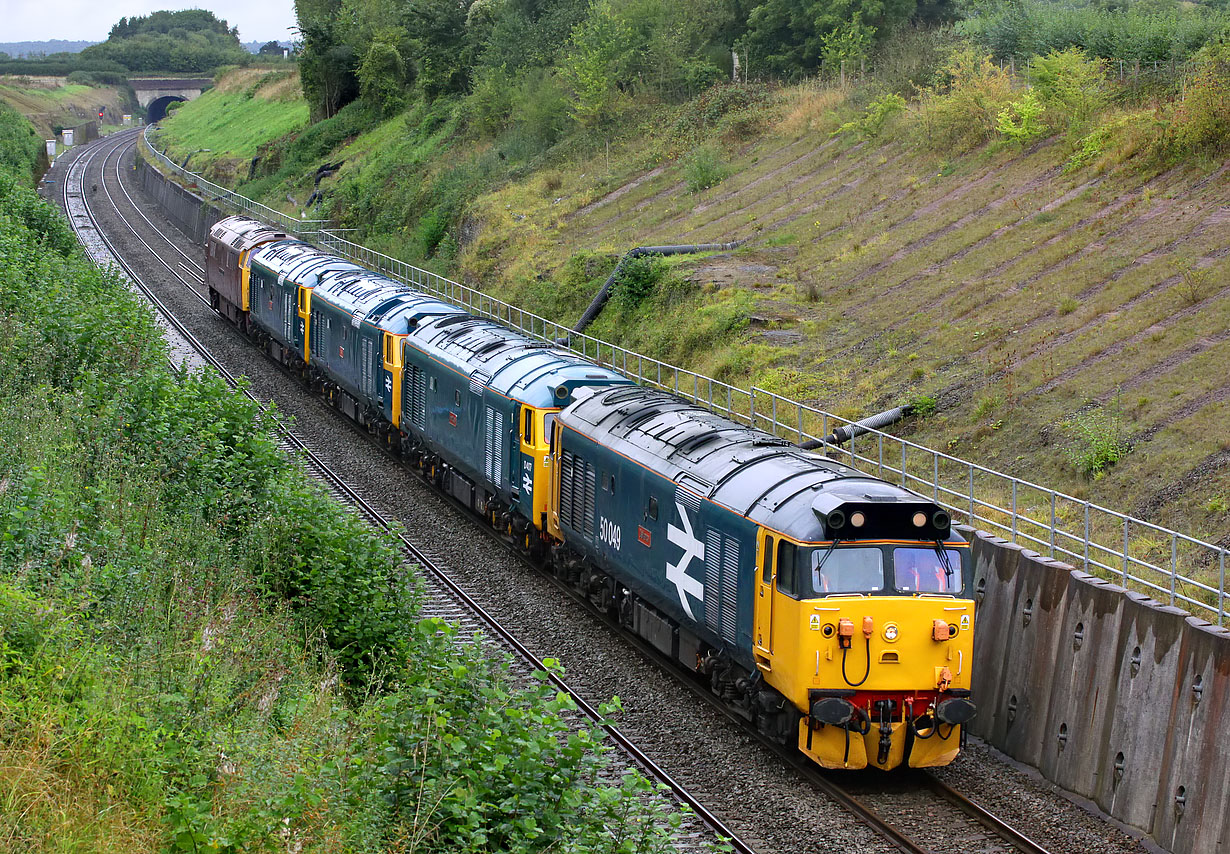 50049, 50007, 50044, 50035 & D1015 Kemble Wick 30 August 2017