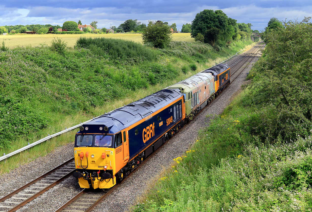 50049, 50033 & 50007 Bredon 10 July 2019