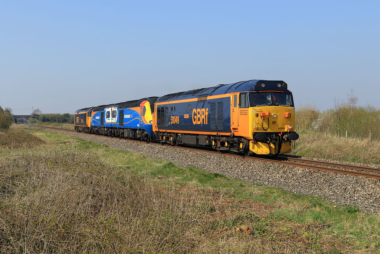 50049, 43075, 43061 & 50007 Lower Moor 27 June 2020