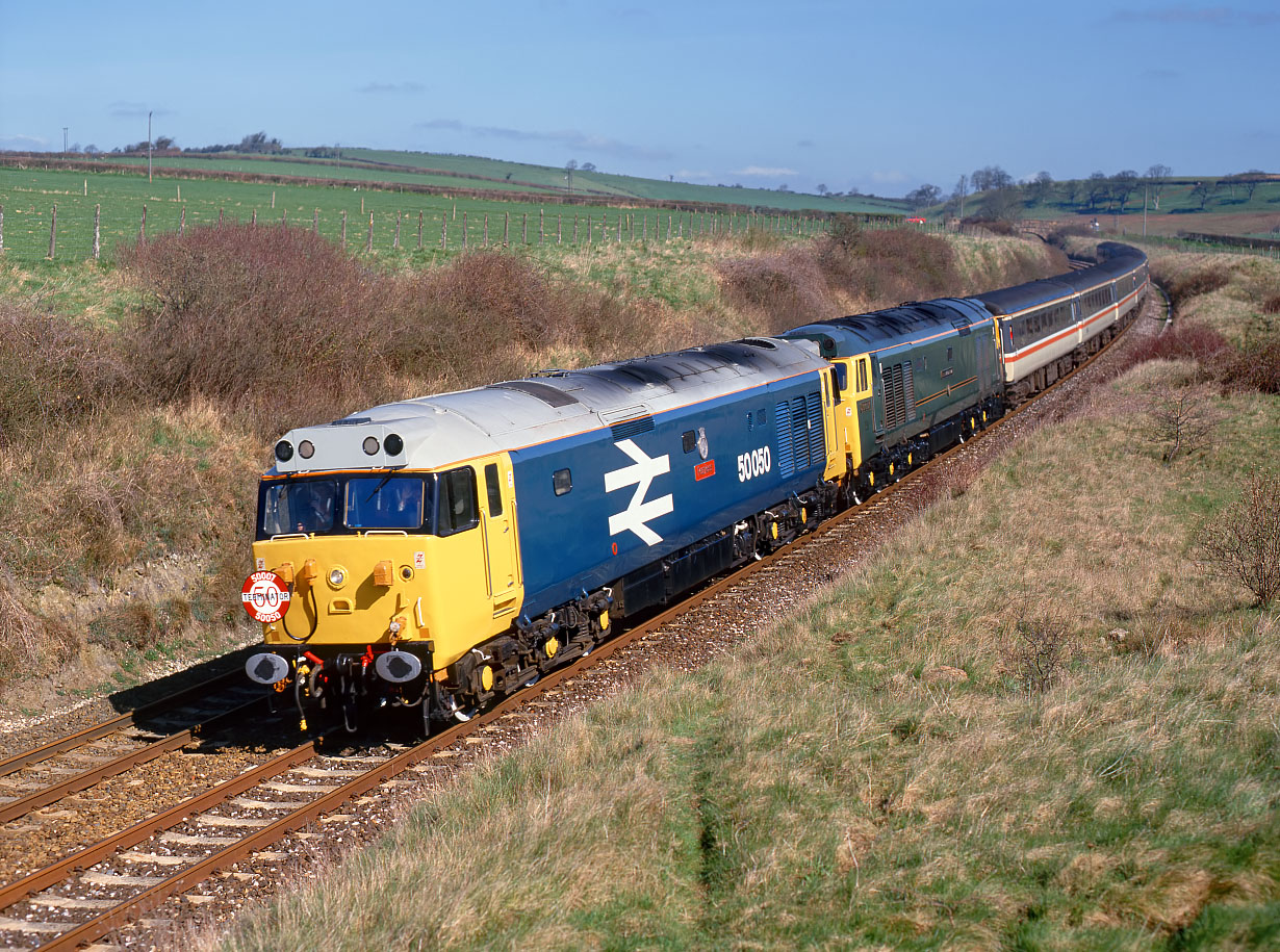 50050 & 50007 Oborne 26 March 1994